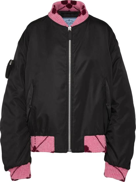 prada aviator jacket|prada bomber jackets women's.